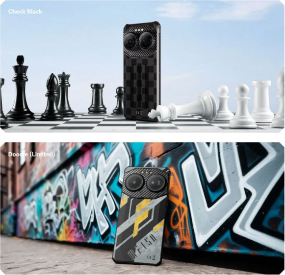 Смартфон Oukitel IIIF150 Air3 12/512Gb Check Black