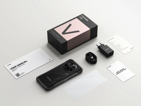 Смартфон Doogee V40 5G 12/512Gb Midnight Silver