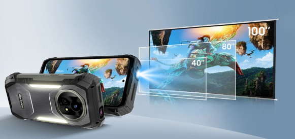 Смартфон Blackview XPLORE 2 Projector 12/256Gb Black